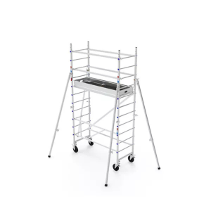 Echafaudage roulant aluminium