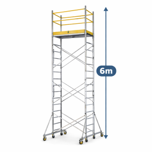 Echafaudage pliant 6m